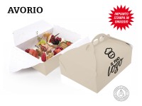SCATOLE PORTA PASTE PERSONALIZZATE AVORIO
